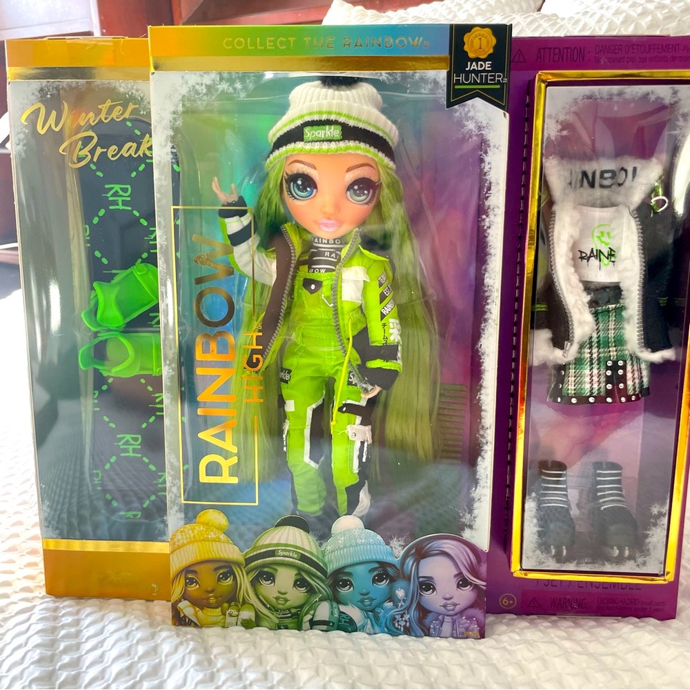 Rainbow High Winter Break Jade Hunter –